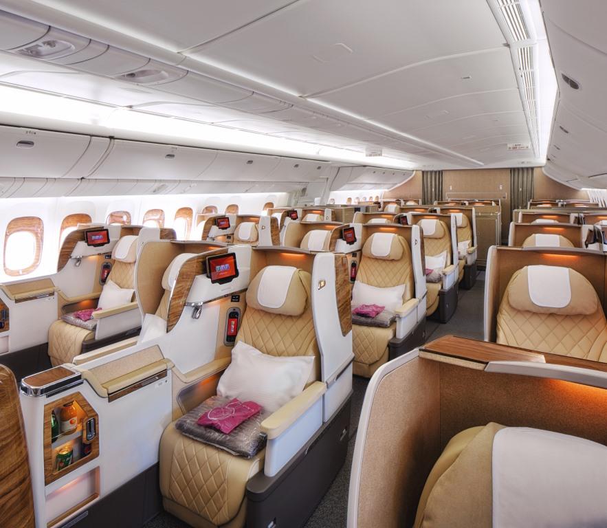 B777 Business Class Emirates