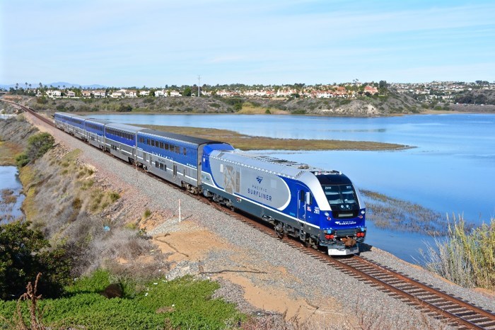 Amtrak Pacific Surfliner Unveils New Greener Locomotives