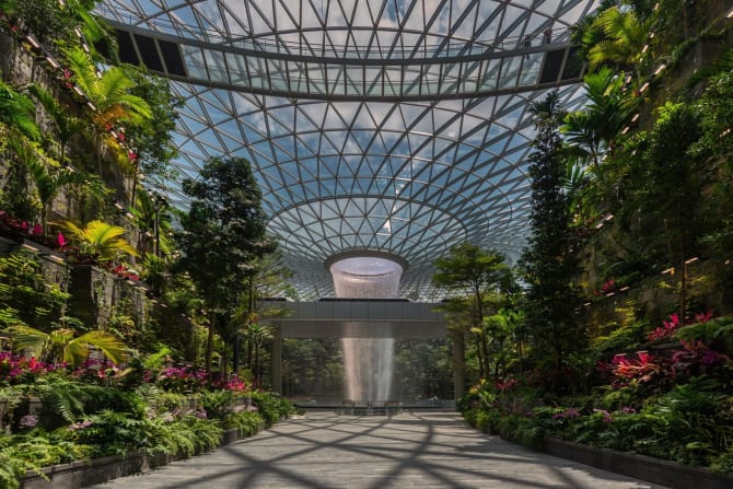 Jewel Changi Airport Opens to the Public