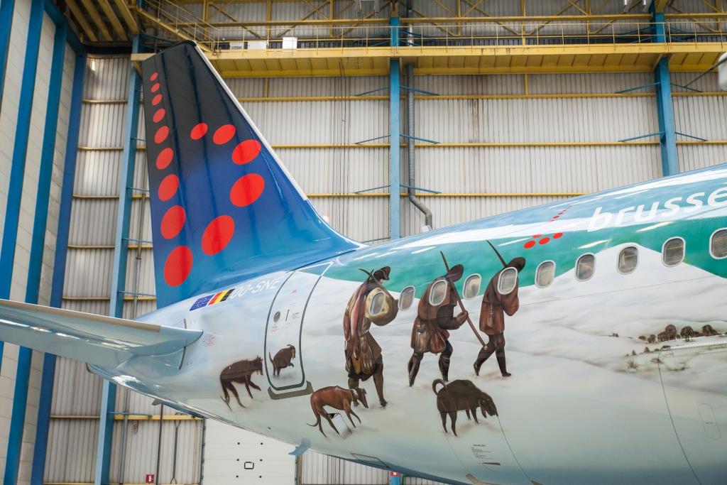 Brussels Airlines Reveals Bruegel, a 6th Belgian Icon
