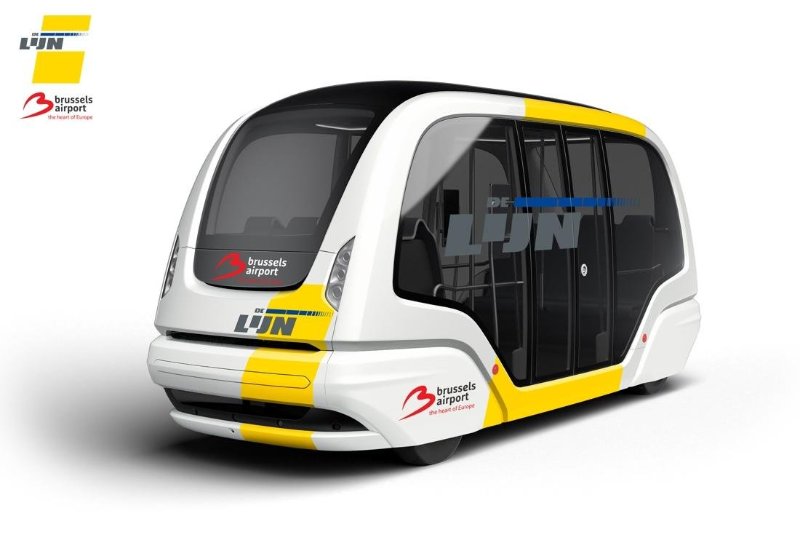 Self-driving People Mover Makes its Maiden Trip at Brussels Airport 1 Self-driving people mover makes its maiden trip at Brussels Airport