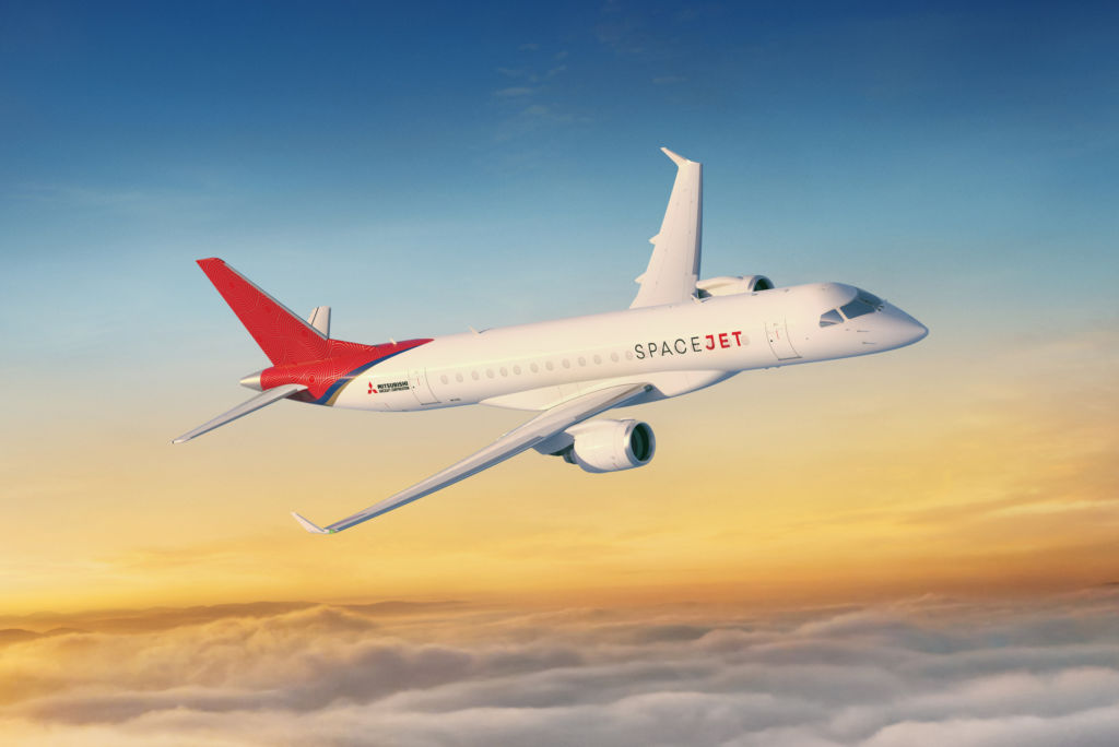 Mitsubishi Signs MOU for 15 SpaceJet M100 Aircraft