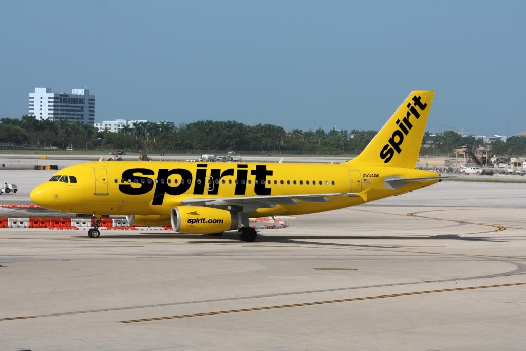 Spirit Airlines Launches Flights to Burbank and Sacramento