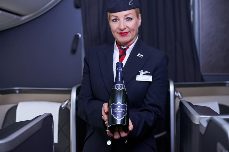 British Airways Now Offer Its Own English Sparkling Wine 1 british airways