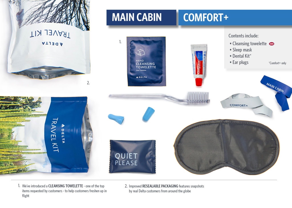 Delta Amenity Kit