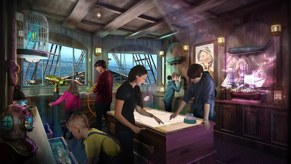 Princess Cruises Announces World's First Interactive Mediascape Room 1 Interactive Mediascape Room