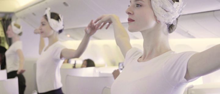 A Ballet in the Sky on Board an Air France Flight