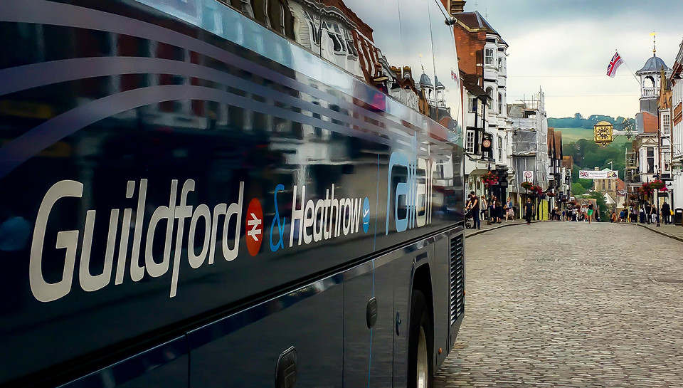 Heathrow and First Bus Launch a New Service to Guildford
