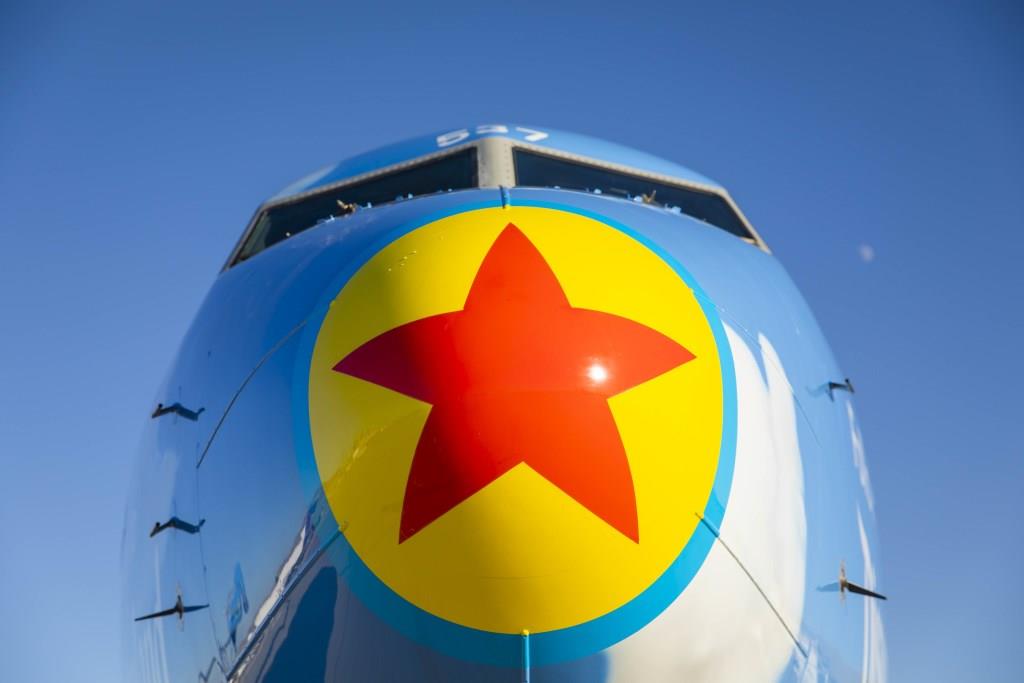 Alaska Airlines Showcased Pixar-themed Livery
