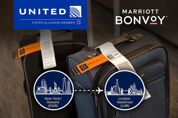 United and Marriott to Offer Complimentary Baggage Delivery Service