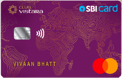 vistara sbi card