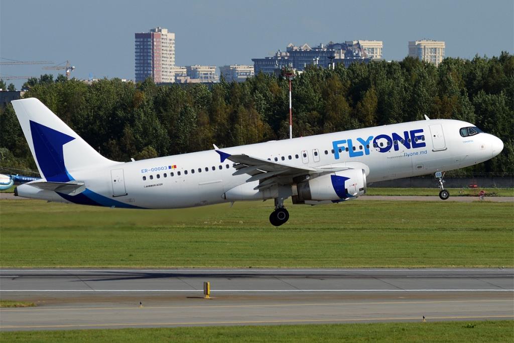 FLYONE Launches St. Petersburg – Chisinau Flights