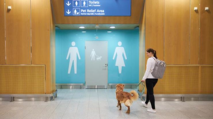 Helsinki Airport pet-friendly