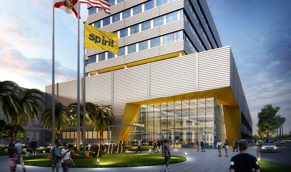 Spirit Breaks Ground on $250M Headquarters Near Fort Lauderdale Airport