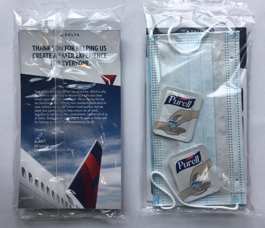 Delta to Offer Complimentary Care Kits