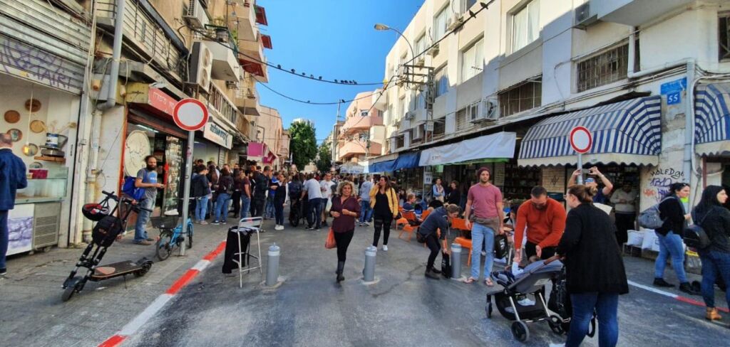 Tel Aviv to Add 11 Pedestrian Streets