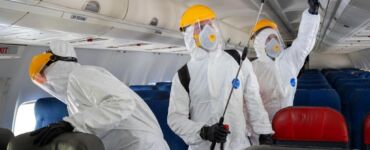 aircraft desinfection