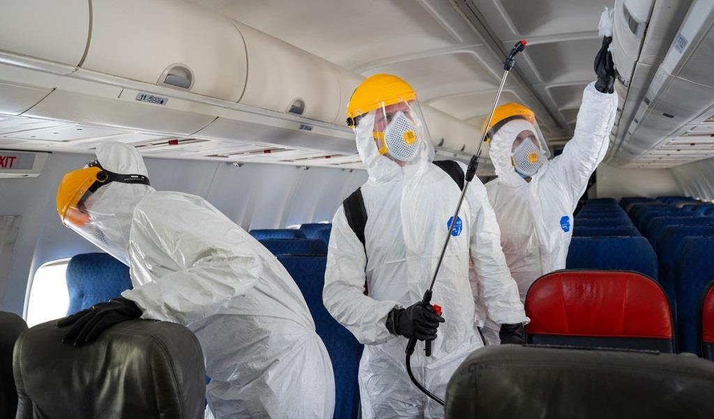 Moscow Domodedovo Develops New Aircraft Disinfection Service