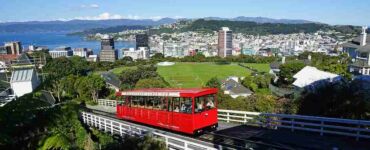 Cable Car North Island Wellington City New Zealand
