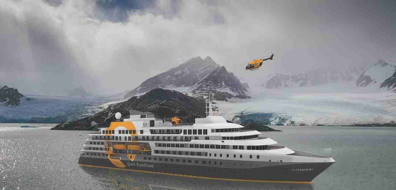 Polar Vessel Ultramarine Will Be Equipped Twin-Engine Helicopters