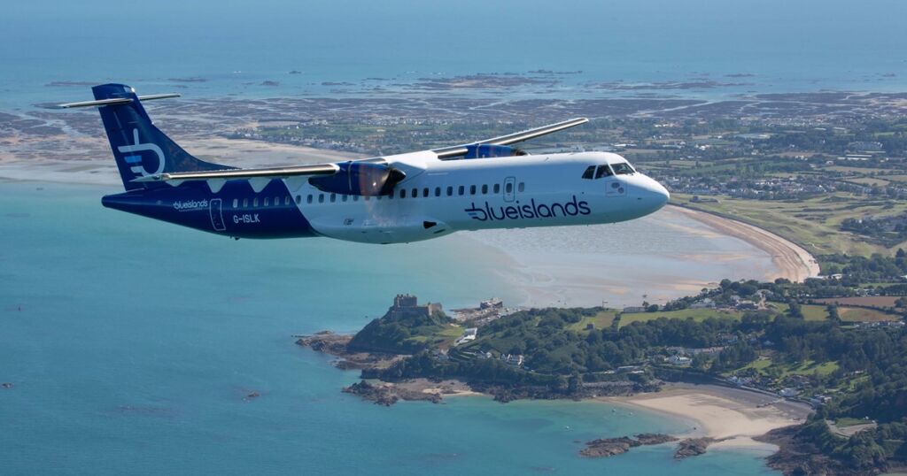 Blue Islands Code Share with Loganair