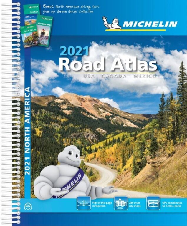 Michelin Debuts North America Road Atlas