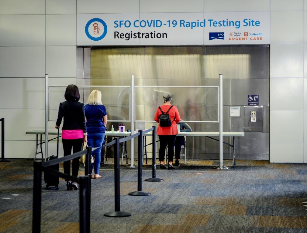 United Starts COVID-19 Testing Program at SFO