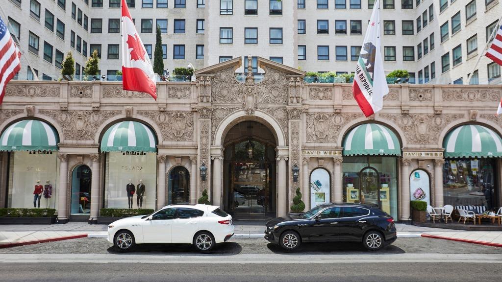 Maserati four seasons beverly wilshire