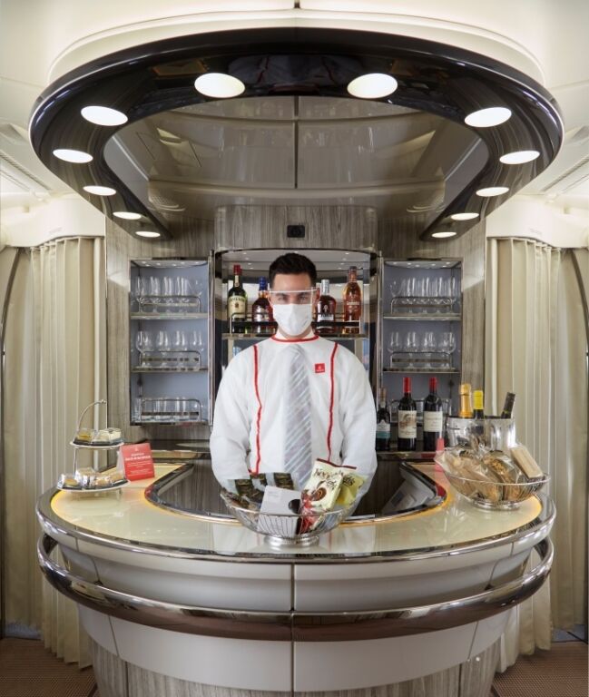 Emirates Redesigns Iconic Onboard Lounge and Shower Spa