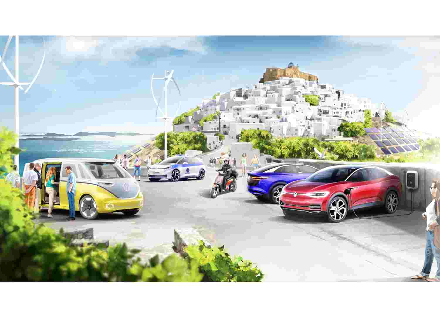 Volkswagen to Turn Astypalea, Greece to Smart Green Island