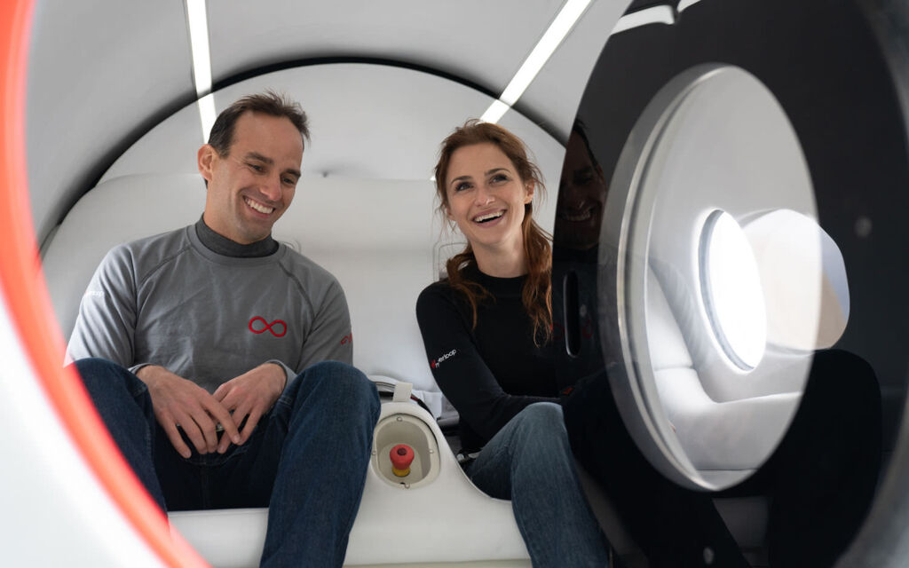 Virgin: First Hyperloop Passenger Test