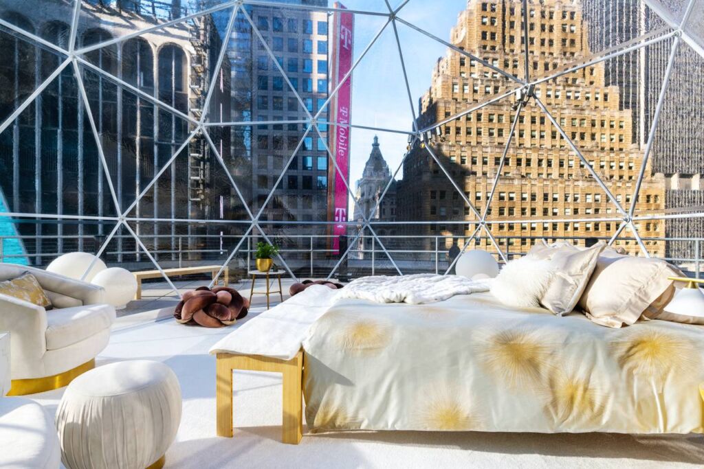 Sleep Under the Times Square Ball with Airbnb + Nasdaq