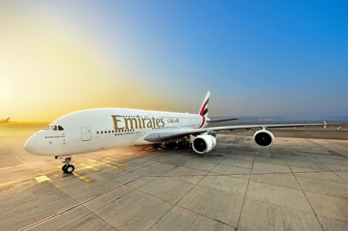 Emirates Welcomes First A380