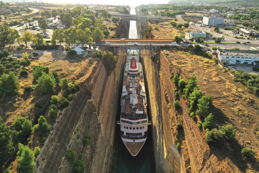 Fred. Olsen Cruise Lines Returns to Corinth Canal in 2022