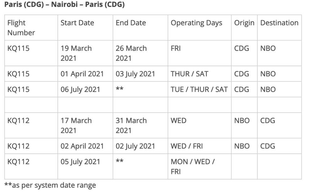 Screenshot 2021 03 04 Paris Flights Resume from 17th March News TAL Aviation