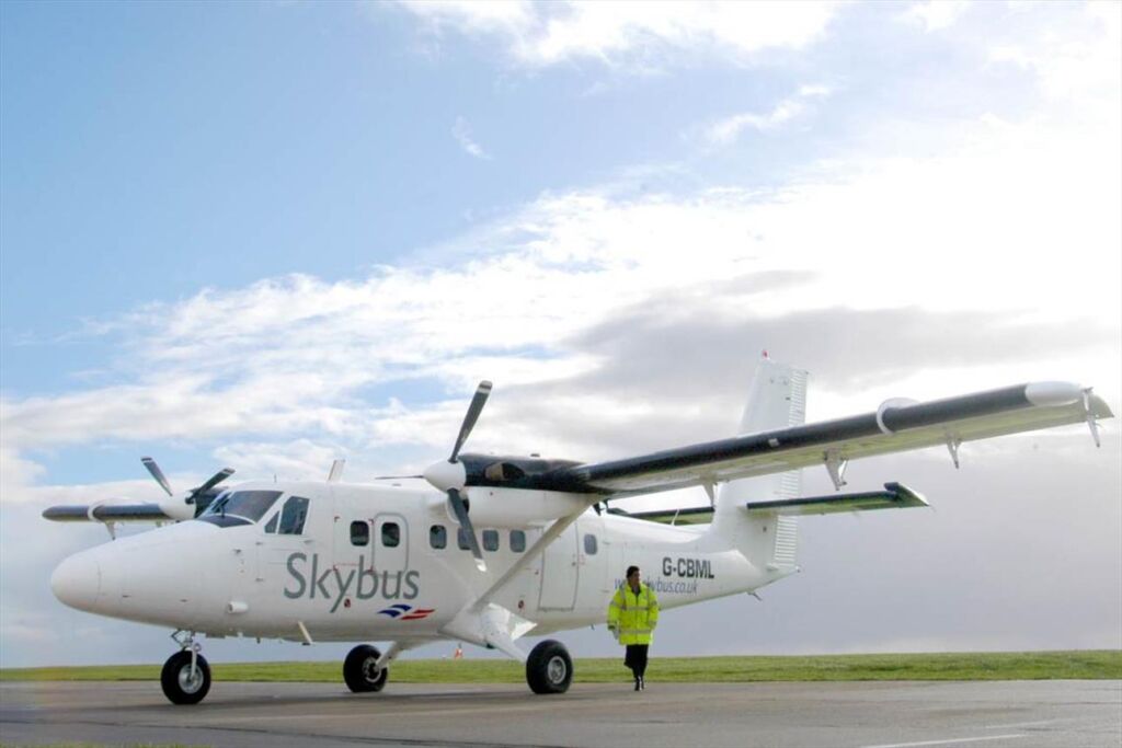 Skybus to Resume Flights to the Isles of Scilly from Cornwall