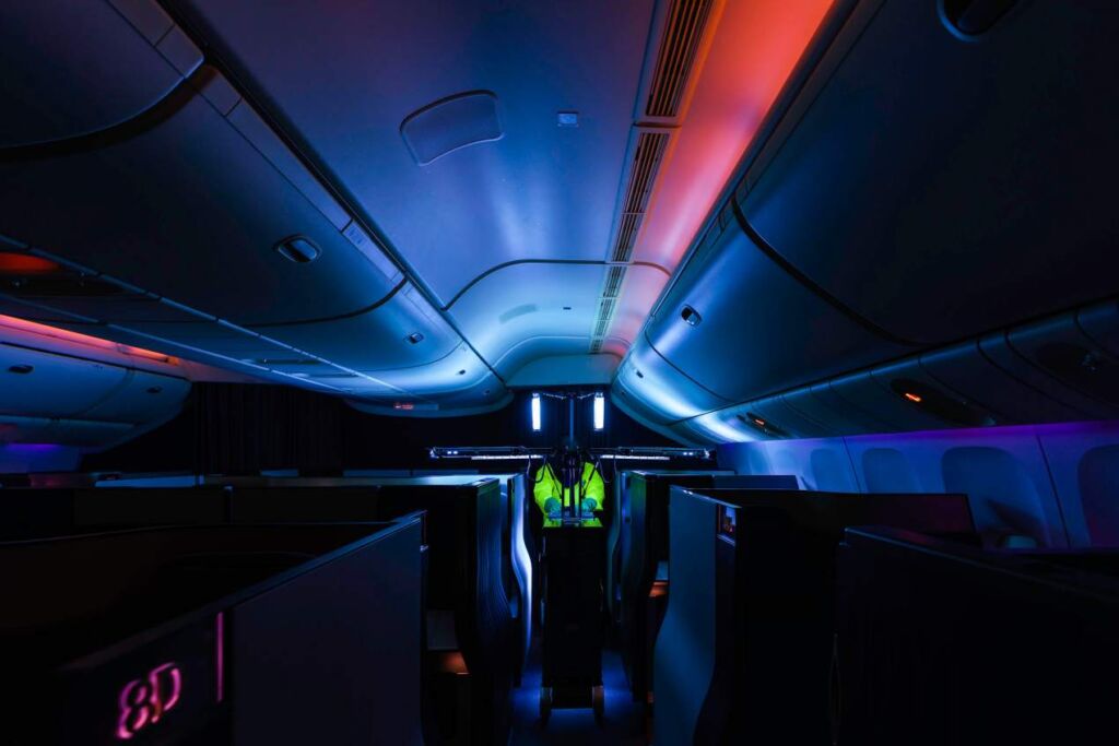 Qatar Airways Introduces Ultraviolet Disinfection Technology