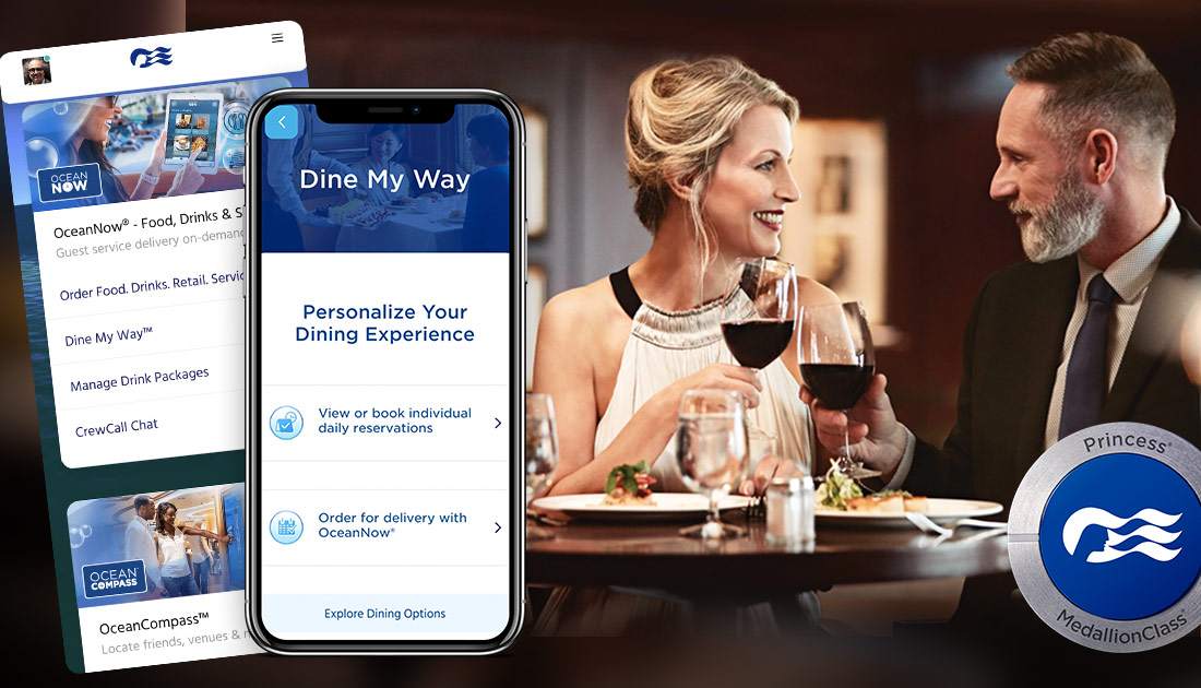 Princess Cruises Introduces Contactless Dining System