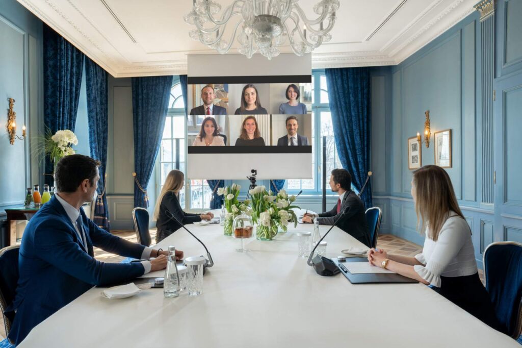 Four Seasons Hotel des Bergues Geneva Offers Cutting-Edge Technology to Host Virtual, Hybrid or Live Events