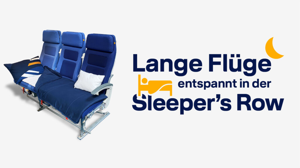 Lufthansa Offers Sleeper’s Row Starting at €159