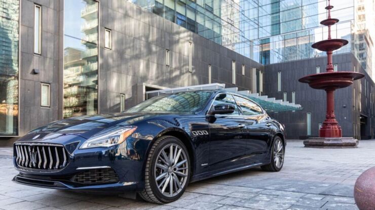 Luxurious Maserati Quattroporte - Official Car of Four Seasons Toronto