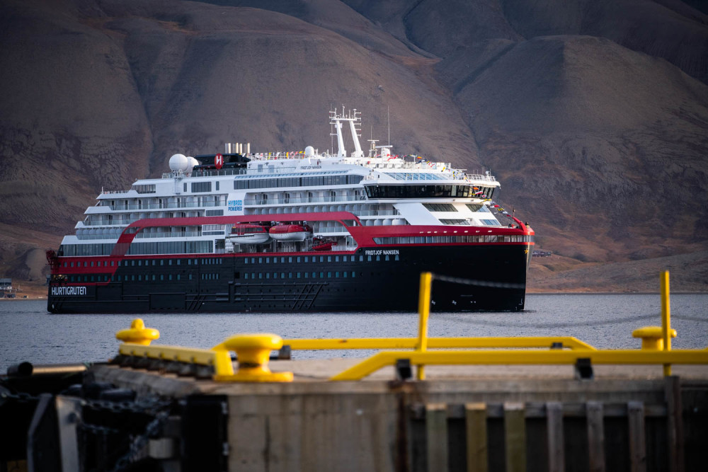 Hurtigruten Expeditions Named Hybrid Cruise Ship in World’s Northernmost Ceremony