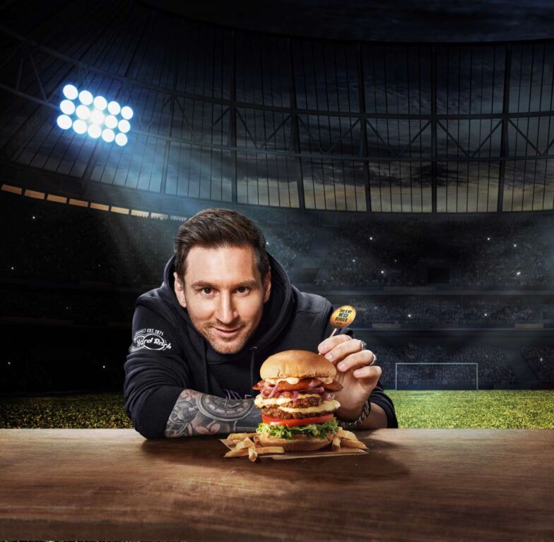 Hard Rock Cafe Launches Its Newest Messi Burger