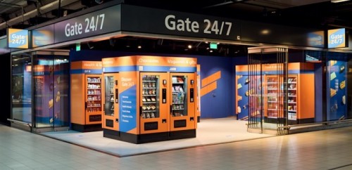 First Self-Service Shop Opens at Schiphol Plaza