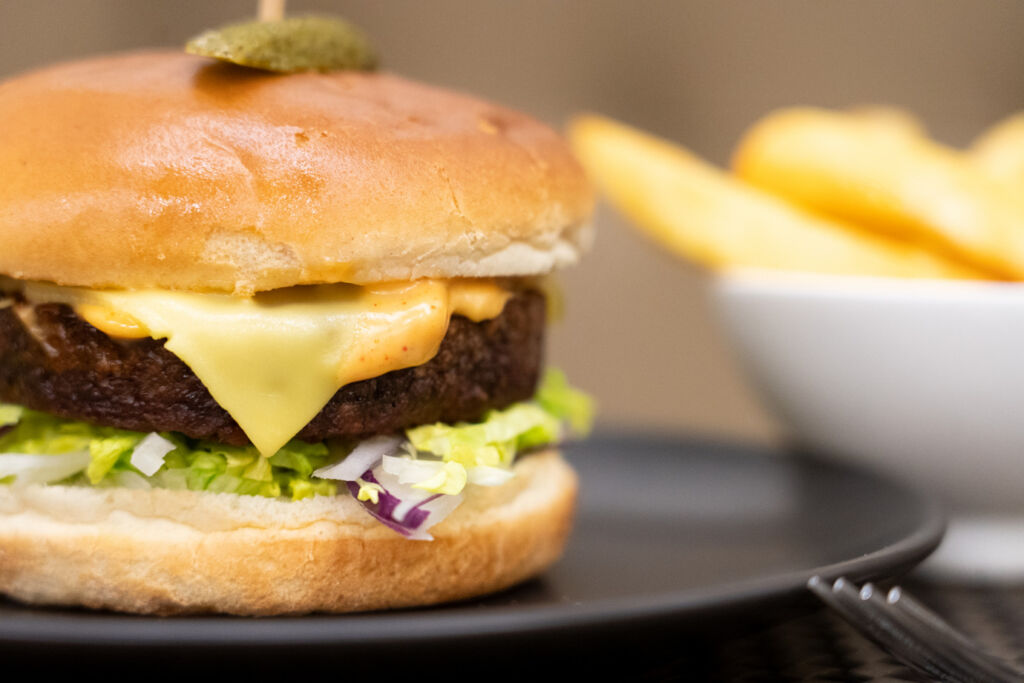 British Airways plant-basedburger