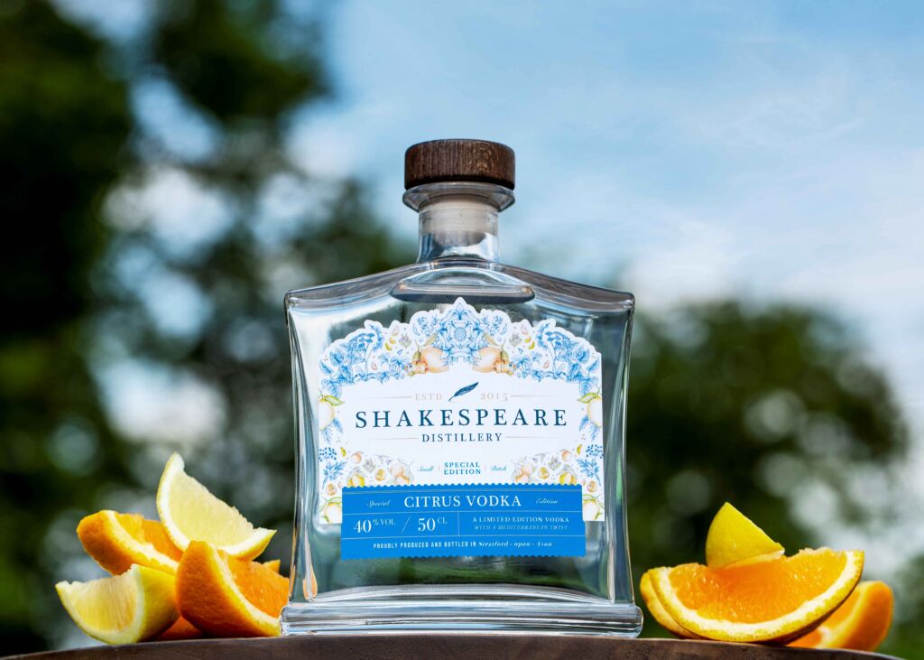 Shakespeare Distillery Launched a Brand-new Citrus Vodka