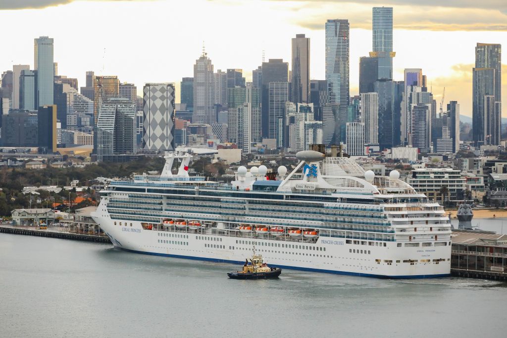 Coral Princess Is the First Cruise Ship to Return to Melbourne