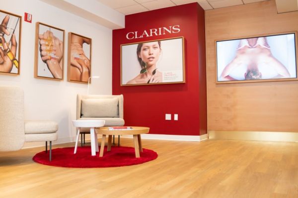 Clarins Spa in the New York-JFK Lounge
