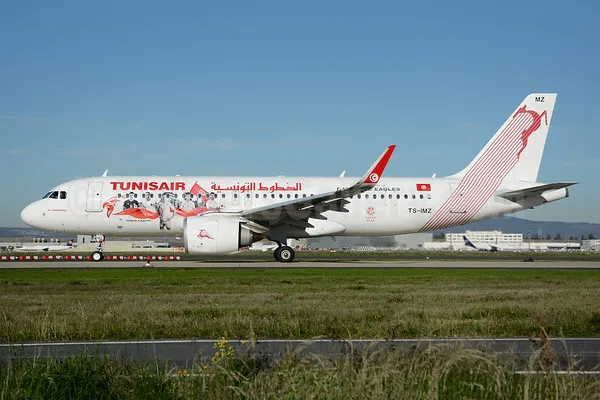 Tunisair World Cup football livery