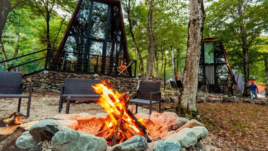 Eco Village In The Forest